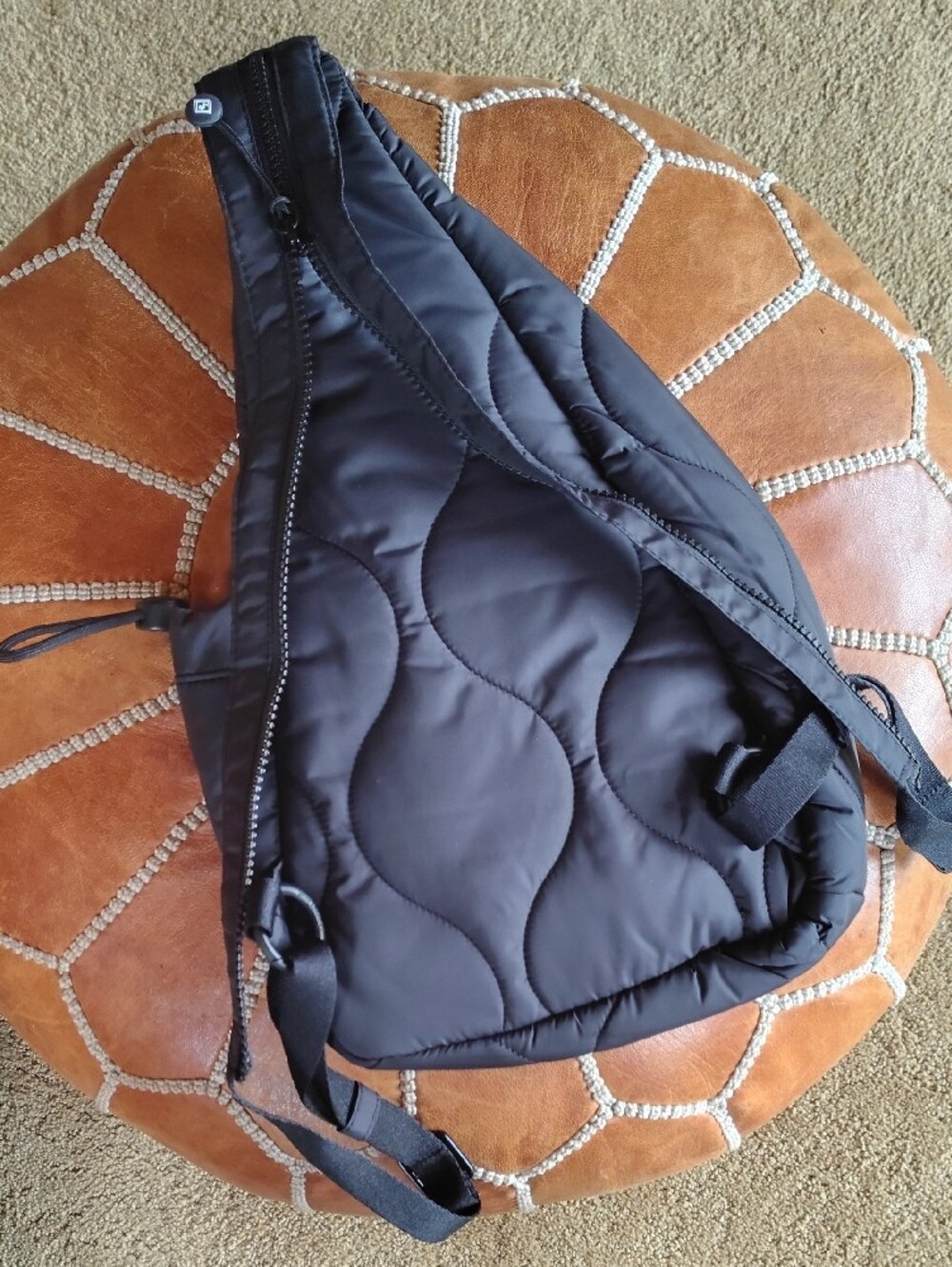 Vera Bradley Featherwieght Sling Bag in Black - Picture 9 of 12